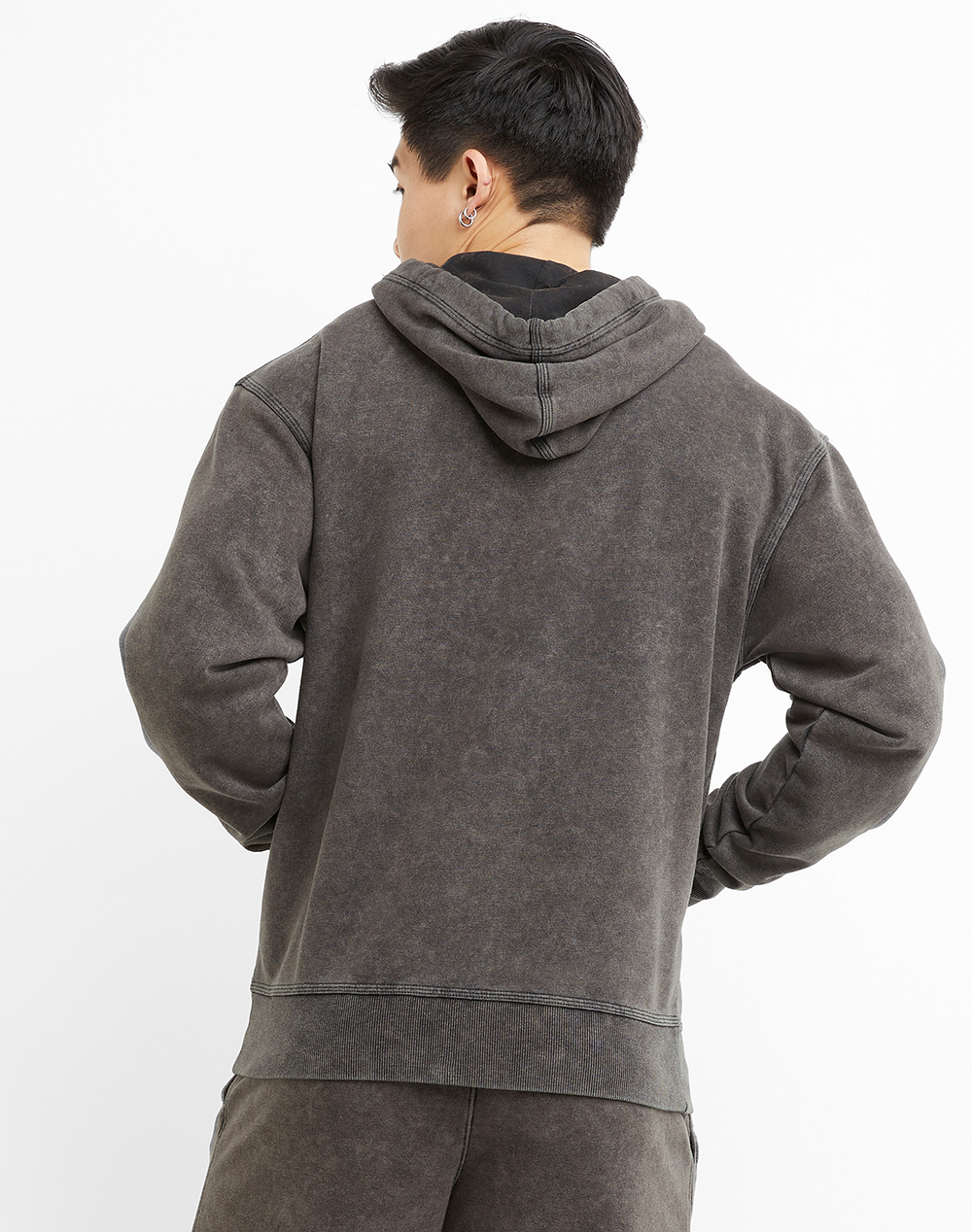 ACID WASH HOODIE CHAMPION