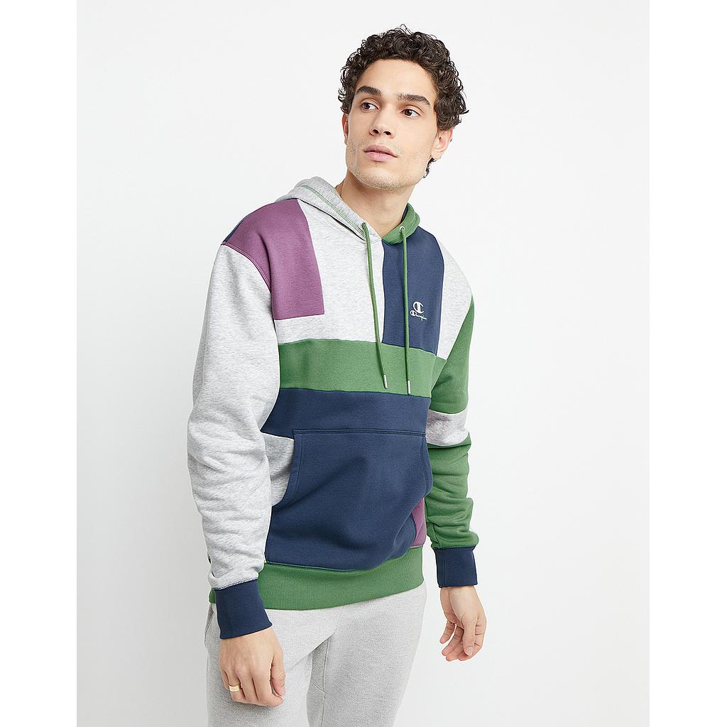 CLASSIC FLEECE BLOCKED HOODIE