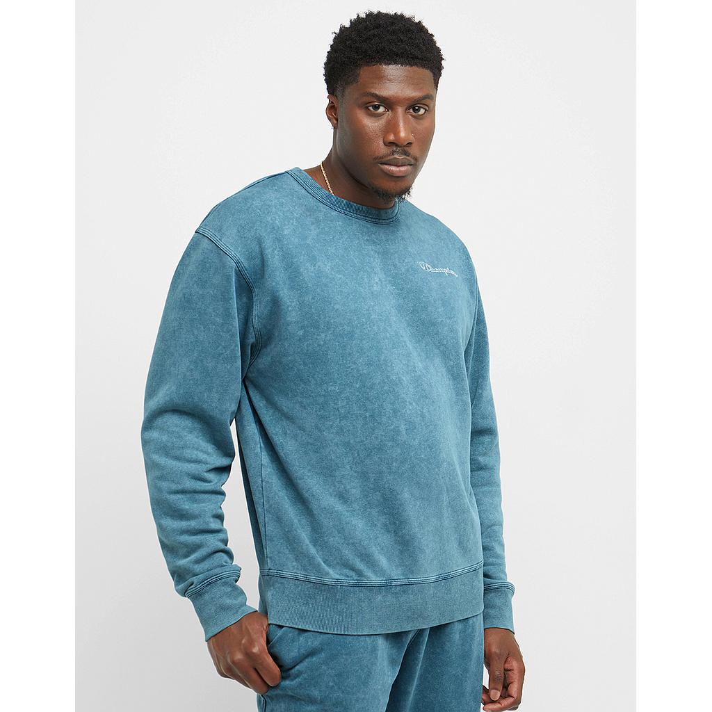 Acid wash crew sweatshirt outlet